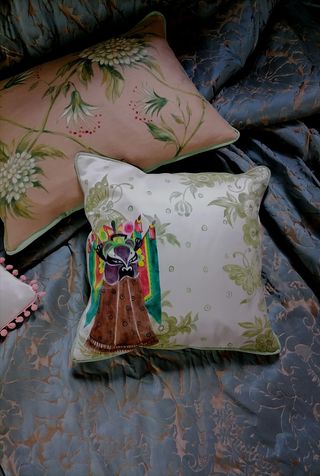 Cuscini decorate a mano