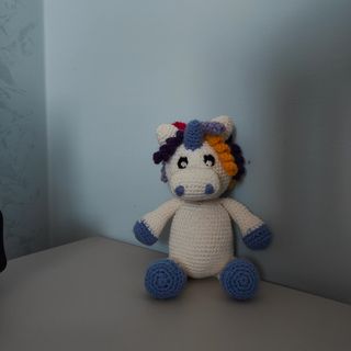 Amigurumi unicorno