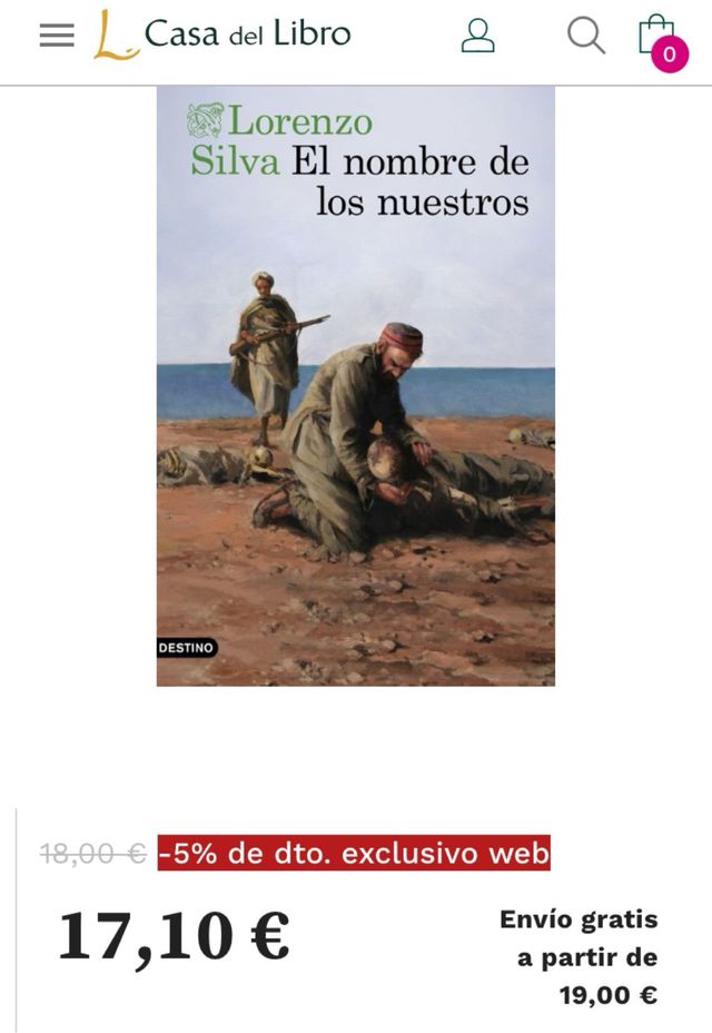 Libro El nombre de los nuestros