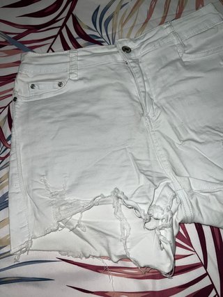 Shorts blancos de mujer talla xl
