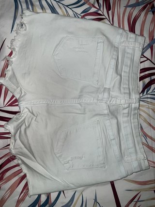 Shorts blancos de mujer talla xl