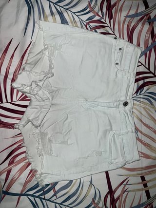 Shorts blancos de mujer talla xl