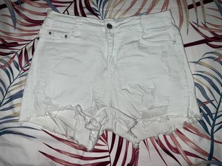 Shorts blancos de mujer talla xl