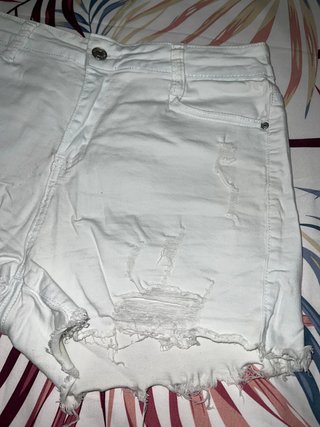 Shorts blancos de mujer talla xl