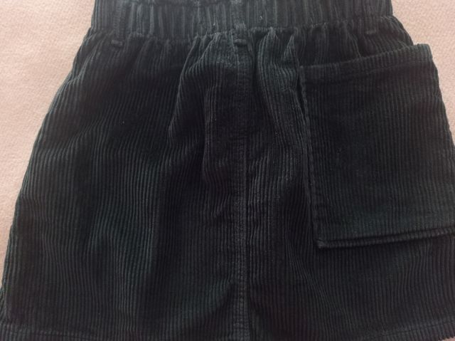 Minifalda pana verde, Zara 10 años