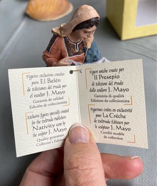 figura Belen :Virgen “ediciones del Prado