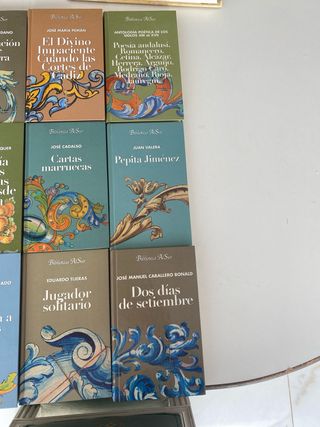 Lote de 29 libros literatura andaluza