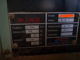 caldera gasoil por aire