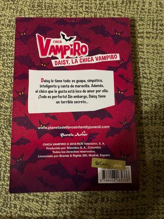 libros de la chica vampiro