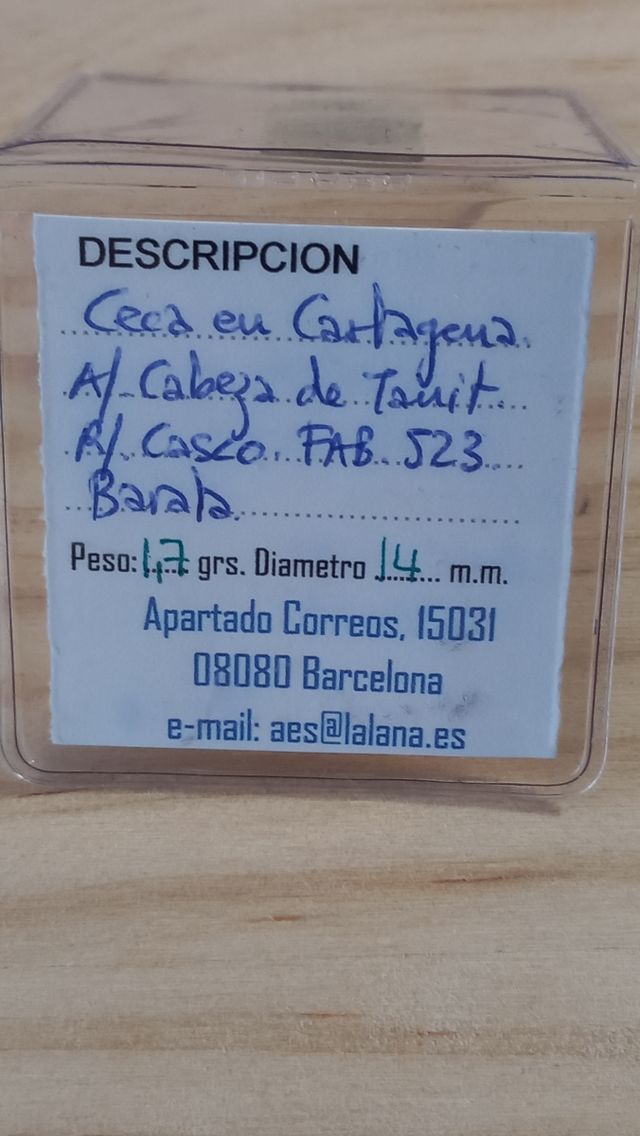 1/4 de CALCO Cartagonova