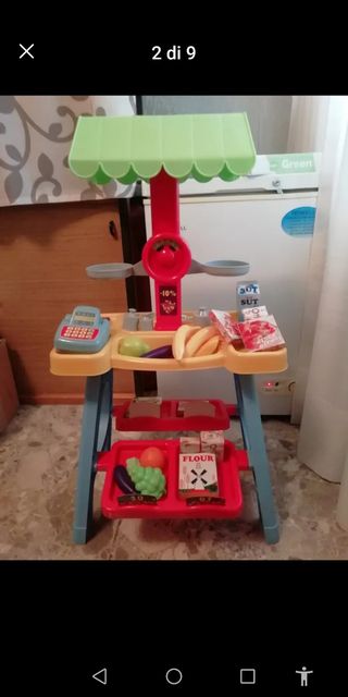 Banco spesa market per bambini