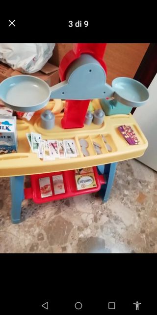 Banco spesa market per bambini