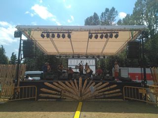 Equipo de sonido Line Array BlackSound.