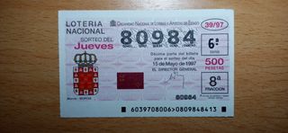 MURCIA (10) décimos y cupones