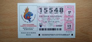 MURCIA (10) décimos y cupones