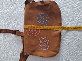 Bolso piel y cuero