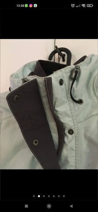 Chaqueta Goretex Azul Mujer 