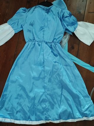 Vestito bimba carnevale fatina azzurra 