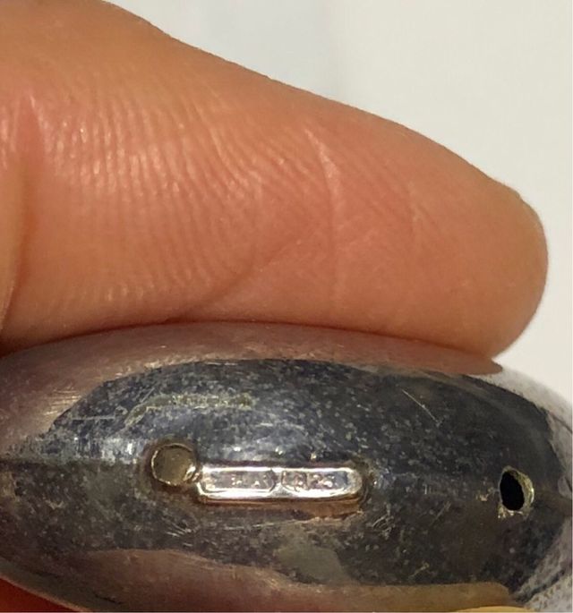 Ciondolo luna in argento