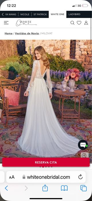 vestido novia sño 2023