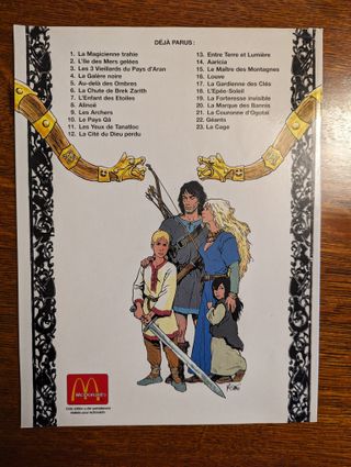 Thorgal Les maître des Montagnes VanHamme Rosinski