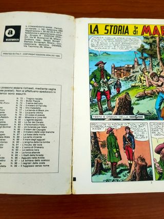 Fumetto comandante Mark 