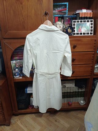 Camisa vestido blanco de Sfera