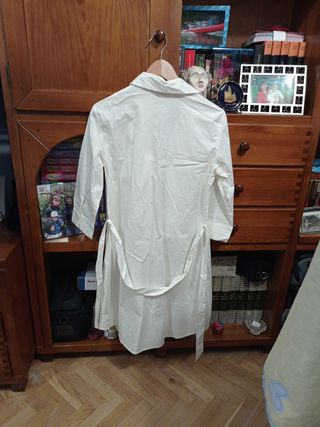 Camisa vestido blanco de Sfera