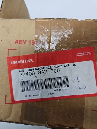INTERMITENTE DELANTERO DRCHO HONDA BALI 