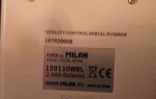 Calculadora Milan modelo 159110WBL