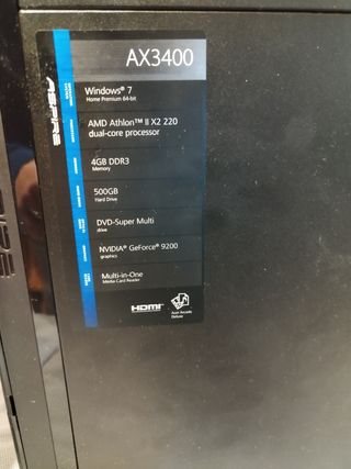 ORDENADOR PC ACER AX3400 OFERTA!!