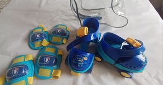Patines  y protección patinete ⛸️