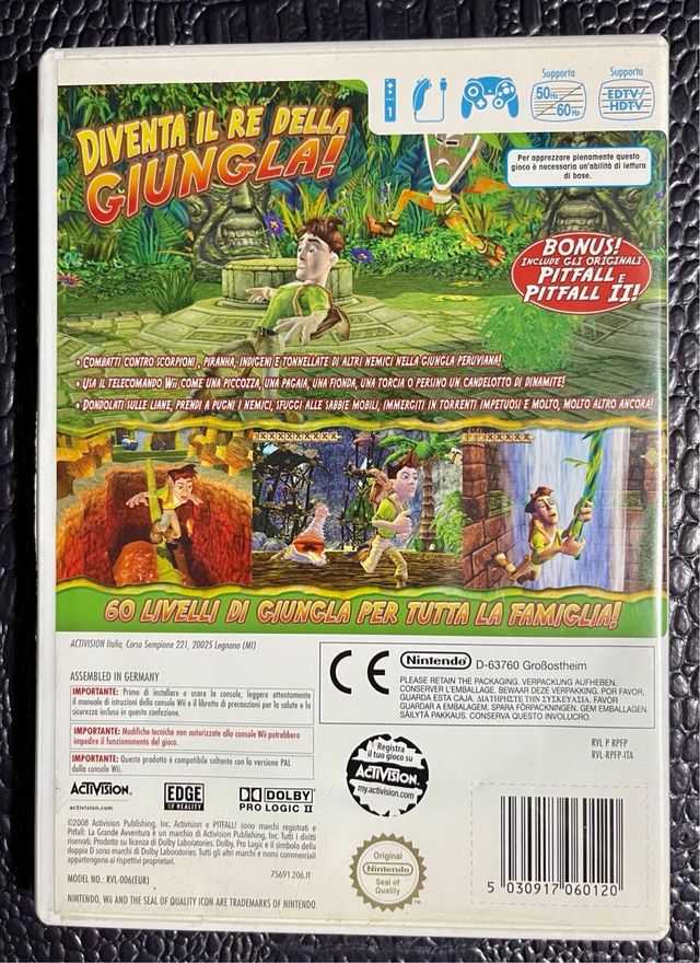 Gioco Nintendo Wii - PITFALL / La Grande Avventura