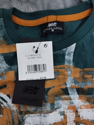 Camiseta talla M manga larga NUEVA