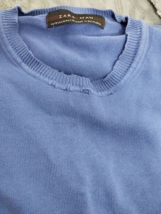 Jersey talla M zara azul