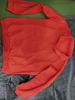 Sudadera naranja talla L