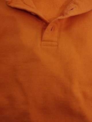 Sudadera naranja talla L