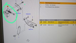 Compensador travagem Ford