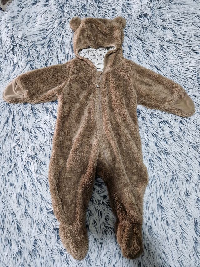 Mono pelele invierno oso H&M