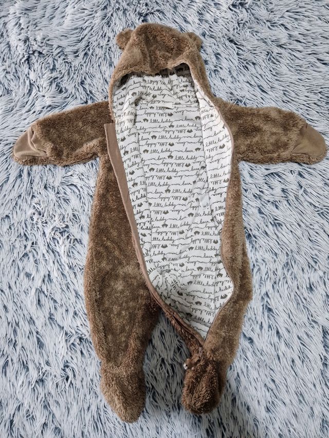 Mono pelele invierno oso H&M