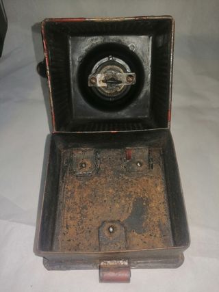 Molinillo de café antiguo.