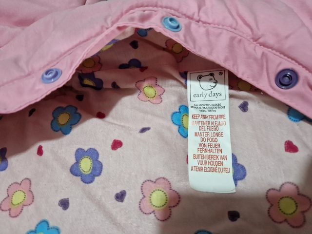 Mono de invierno pelele Early Days