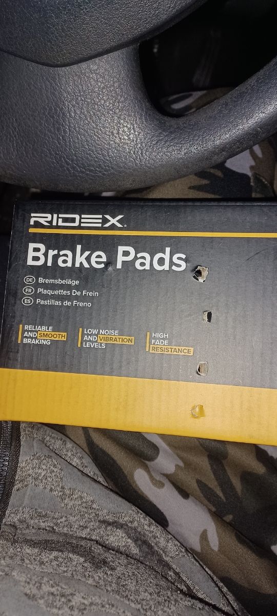 Pastillas freno delantero peugeot 206