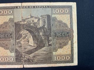 billete 1000 pesetas 1936