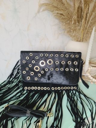 Bolso flecos