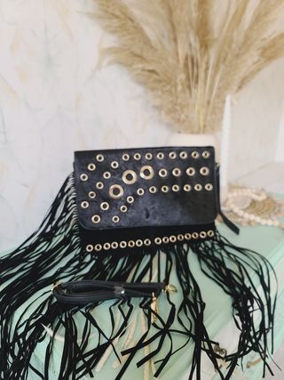 Bolso flecos