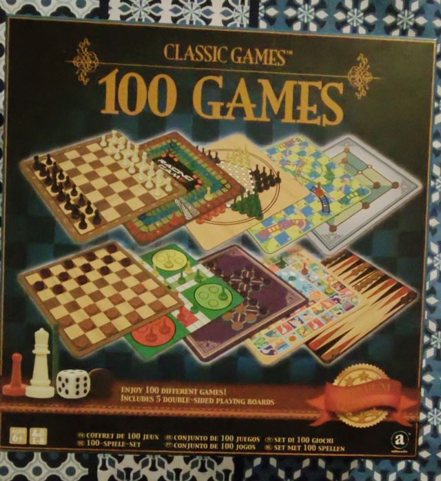 Gioco da Tavola "100 giochi in uno"