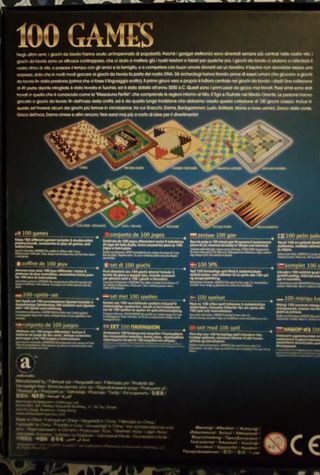 Gioco da Tavola "100 giochi in uno"