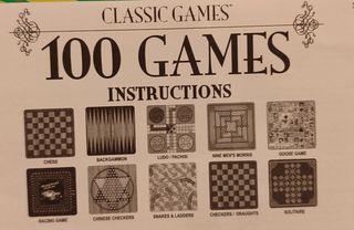 Gioco da Tavola "100 giochi in uno"