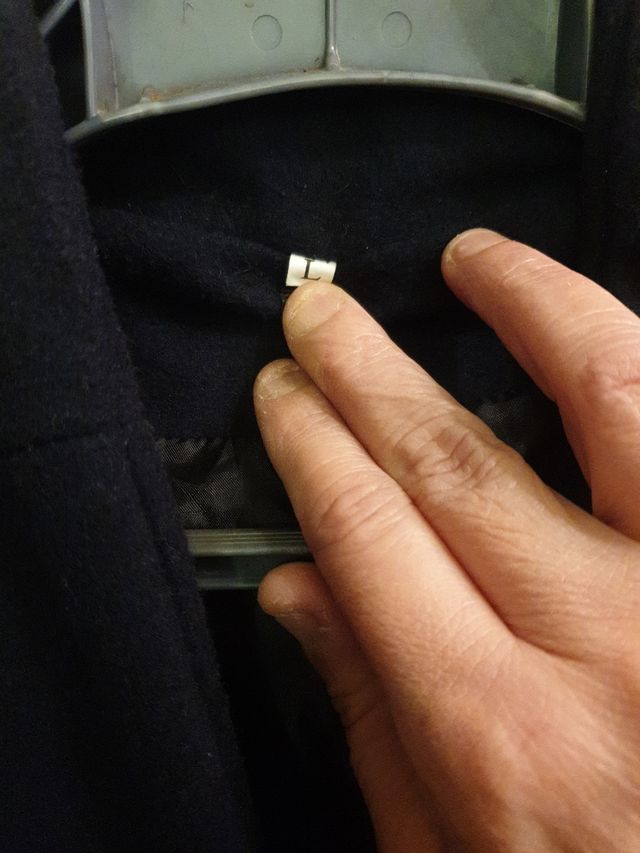 Giaccone uomo in panno elegante taglia L